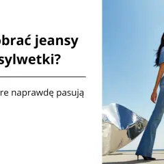 Modelka w dzwonach prezentuje idealne stylizacje z jeansami. Jak dobrać jeansy do sylwetki?