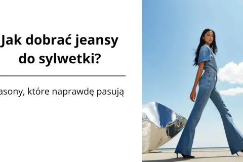 Modelka w dzwonach prezentuje idealne stylizacje z jeansami. Jak dobrać jeansy do sylwetki?