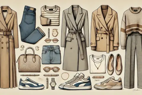 Eleganckie płaszcze, jeansy, swetry i stylowe sneakersy – inspiracje na codzienne stylizacje.