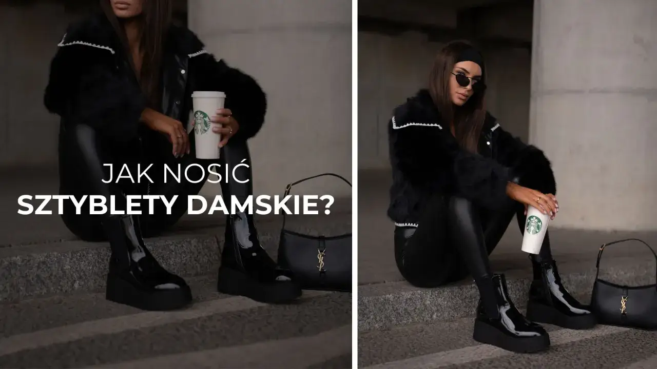 Eleganckie, czarne sztyblety damskie na platformie, idealne do jesiennych stylizacji. Zobacz, jak nosić sztyblety!