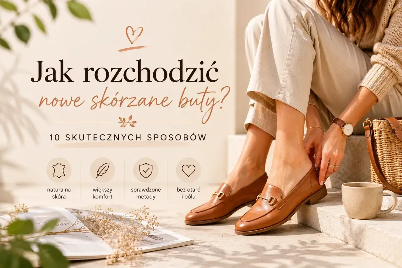 Jak rozchodzić nowe skórzane buty? 10 sposobów na większy komfort i brak otarć. Naturalna skóra i sprawdzone metody.